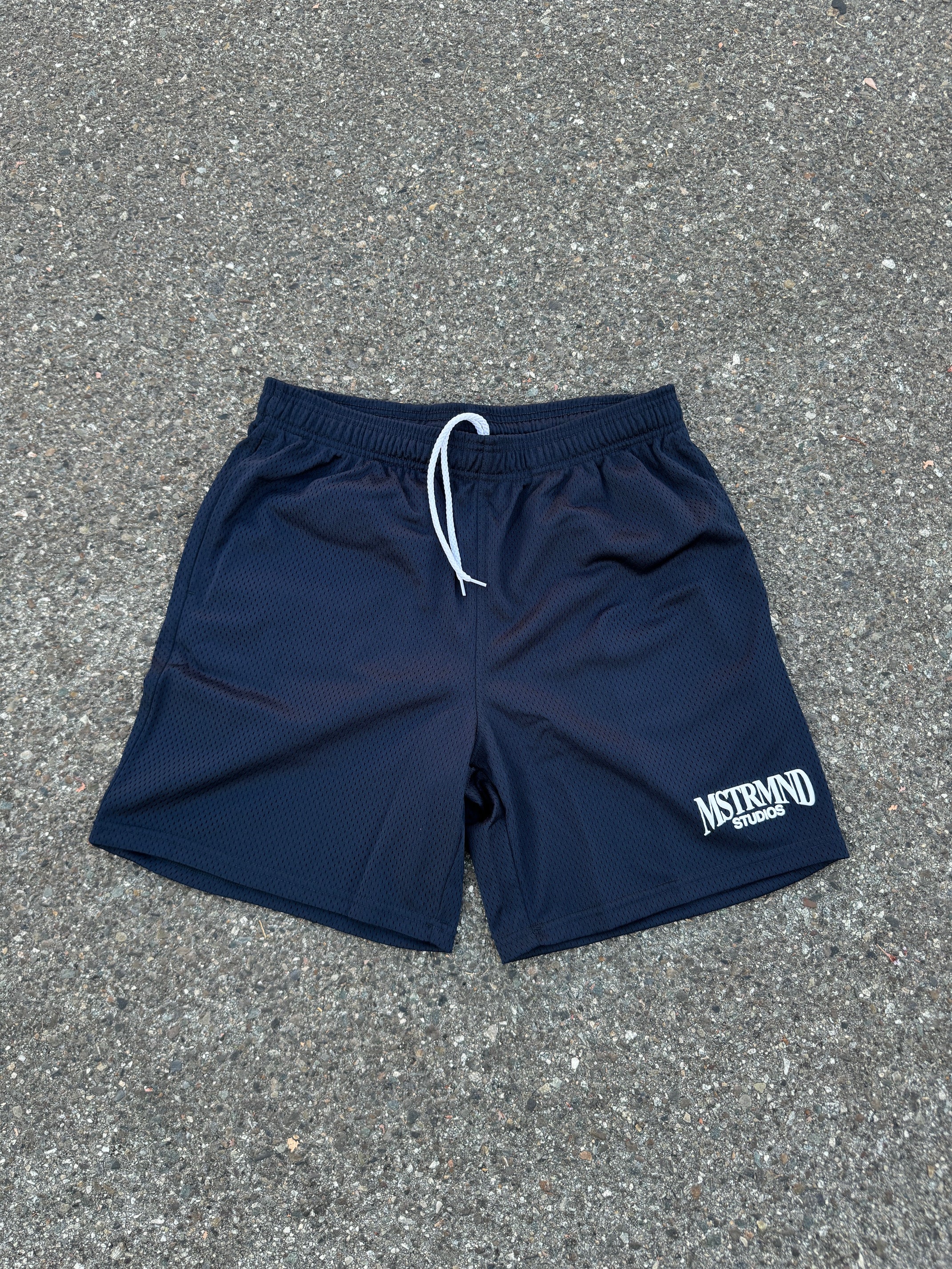 Mesh Shorts- Navy Blue